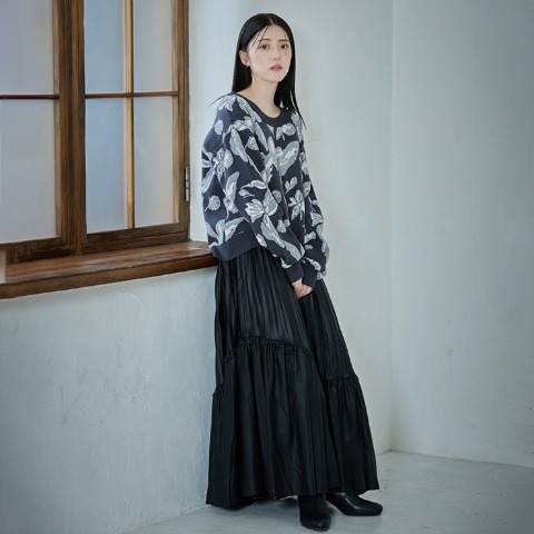 レディース　ニットプルオーバー （SUREVE BLACK）