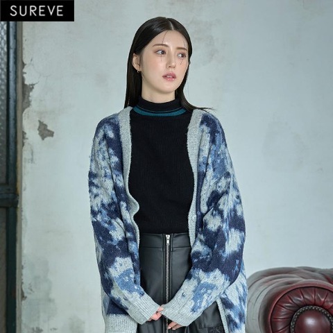 レディース　ニットプルオーバー （SUREVE BLACK）