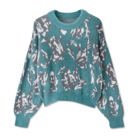 レディース　ニットプルオーバー (SUREVE BLACK）