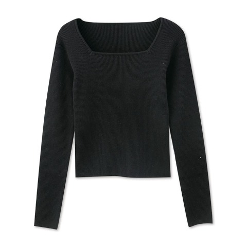 レディース　スクエアニットプルオーバー（SUREVE）