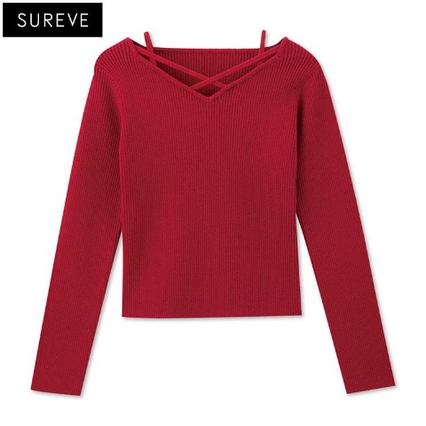 レディース　ニットプルオーバー（SUREVE）