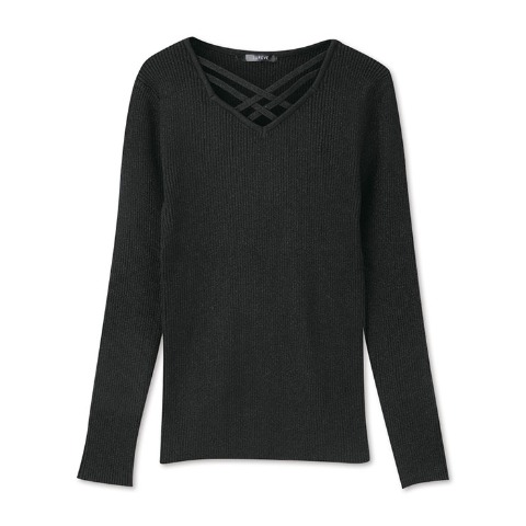 レディース　ラメニットプルオーバー（SUREVE）