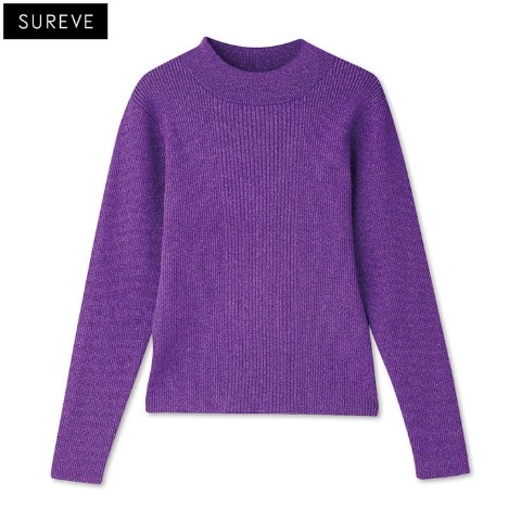 レディース　ラメニットプルオーバー （SUREVE）