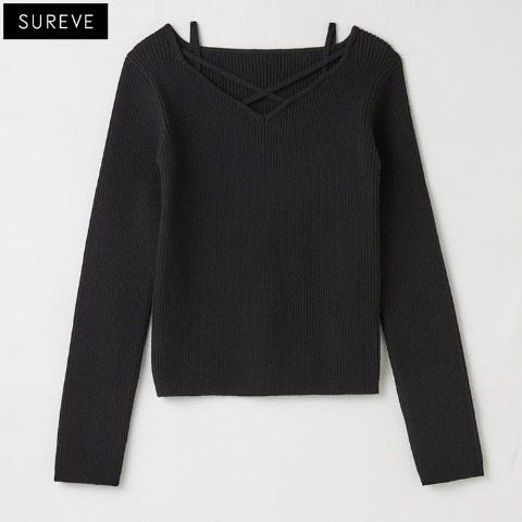 レディース　クロスニットプルオーバー（SUREVE）