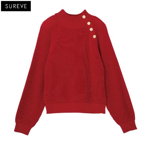 レディース　ニットプルオーバー (SUREVE）