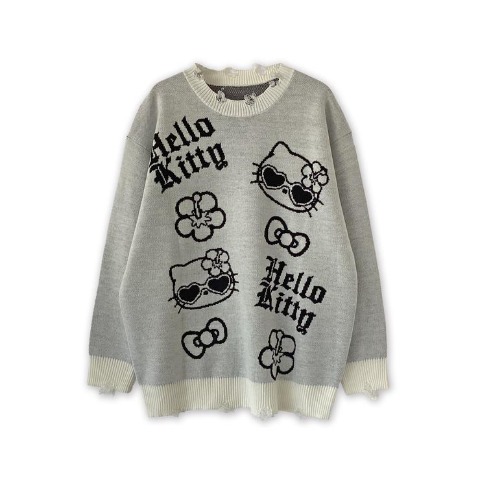 レディース　ニットプルオーバー（ハローキティ）
