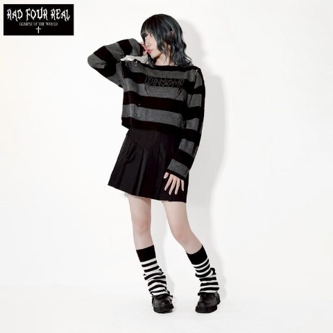 レディース　ニットプルオーバー（RAD FOUR REAL）