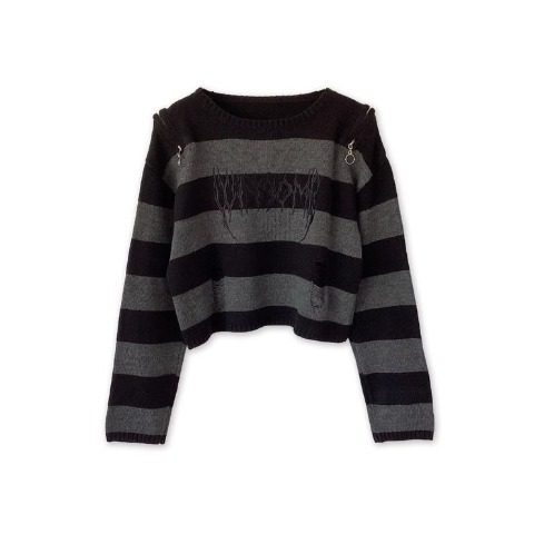 レディース　ニットプルオーバー（RAD FOUR REAL）