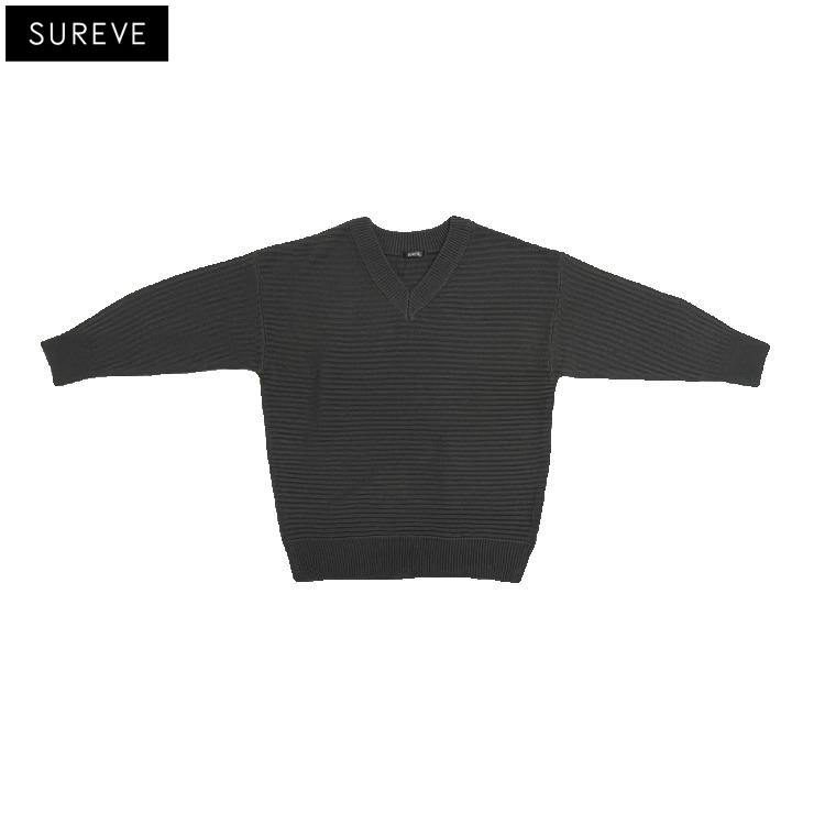 レディース ドロショルドルマンニットプルオーバー（SUREVE