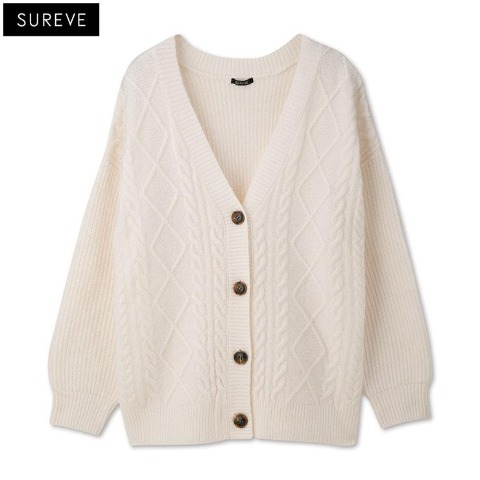 レディース　ニットカーディガン（SUREVE）