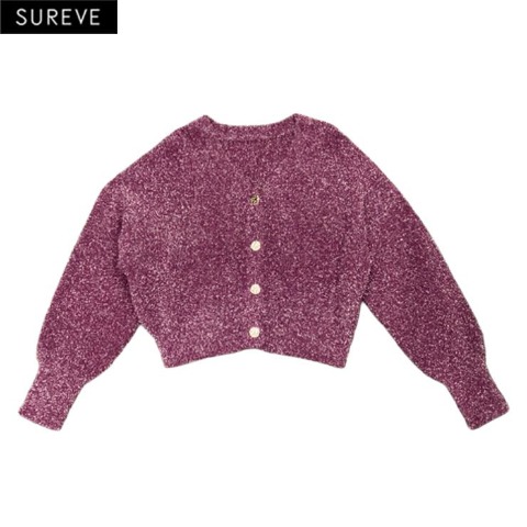 レディース　ニットカーディガン (SUREVE BLACK）