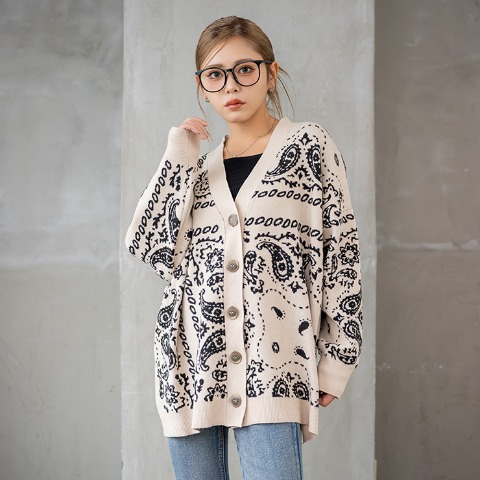 レディース【SP・M】　ニットカーディガン（AN×SUREVE）