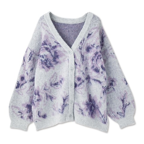 レディース　 ニットカーディガン (SUREVE BLACK）