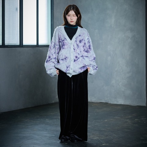 レディース　 ニットカーディガン (SUREVE BLACK）