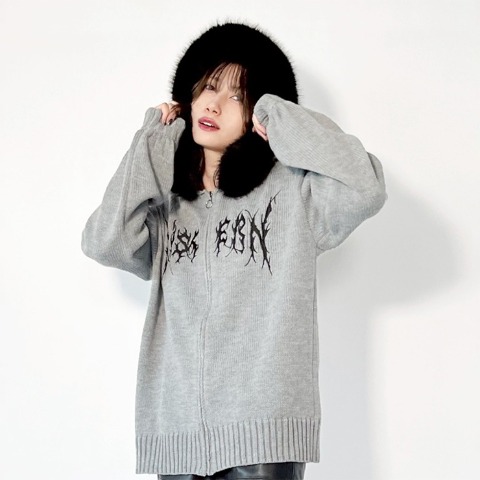 レディース　ジップパーカ（RAD FOUR REAL）