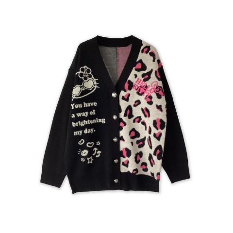 レディース　ニットカーディガン（ハローキティ）