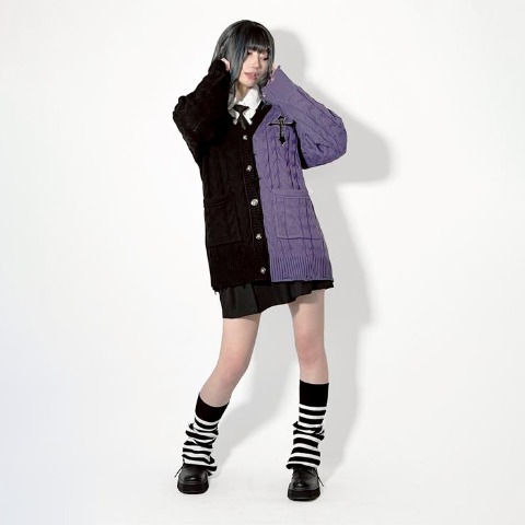 レディース　ニットカーディガン（RAD FOUR REAL）