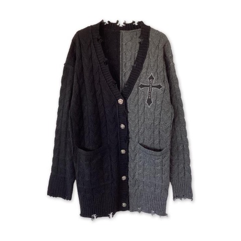 レディース　ニットカーディガン（RAD FOUR REAL）