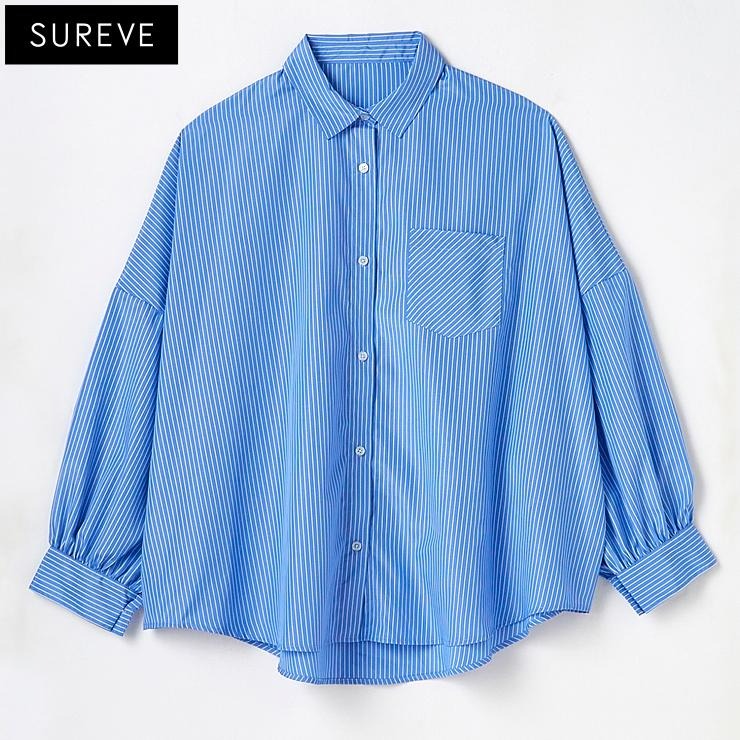 レディース ストライプ柄シャツ（SUREVE) | アベイル 公式