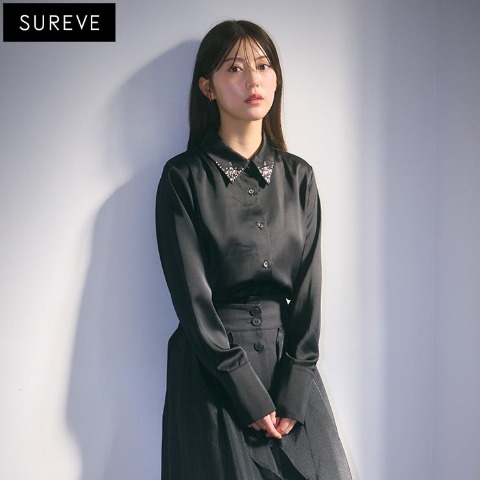 レディース　シャツ（SUREVE BLACK）