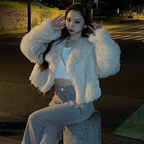 レディース【低身長】　ファージャケット（Shoko×SUREVE）