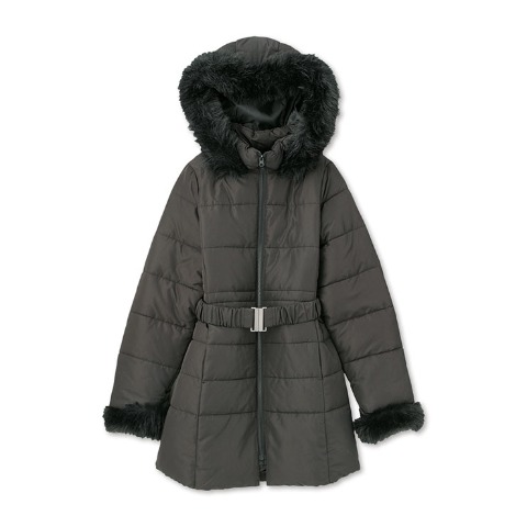 レディース　フード付き中綿コート（SUREVE）