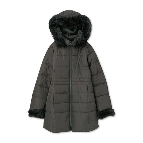 レディース　フード付き中綿コート（SUREVE）