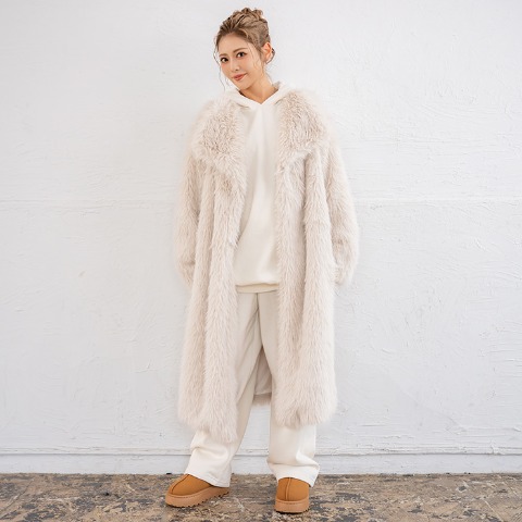 レディース【低身長】　ロングコート（AN×SUREVE）