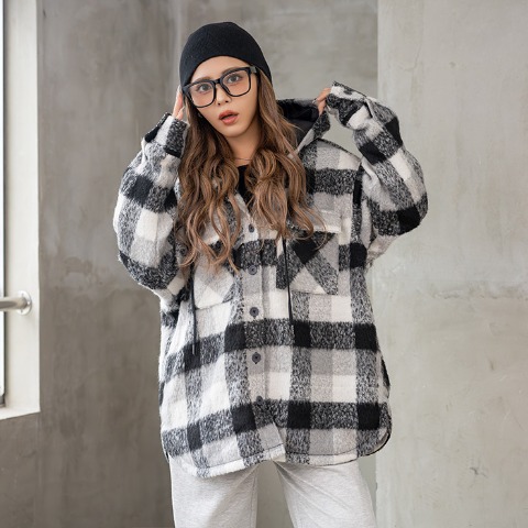 レディース　シャツジャケット（AN×SUREVE）