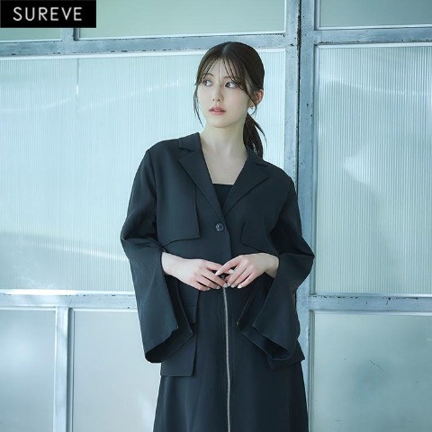 レディース　ジャケット（SUREVE BLACK）