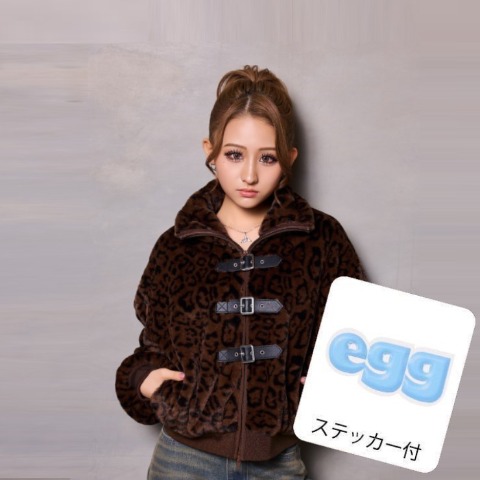 レディース　ファーブルゾン（egg×SUREVE）