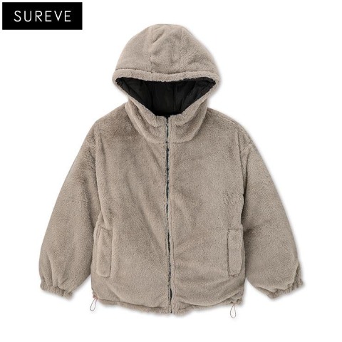 レディース　フード付リバーシブルジャケット（SUREVE）