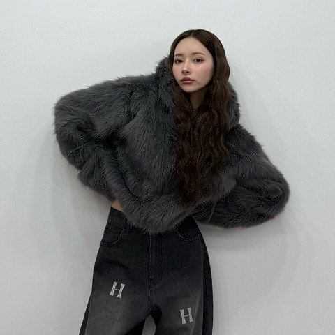 レディース　ファーブルゾン（SUREVE×uka.）