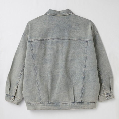 レディース　オーバーダイデニムジャケット（SUREVE）
