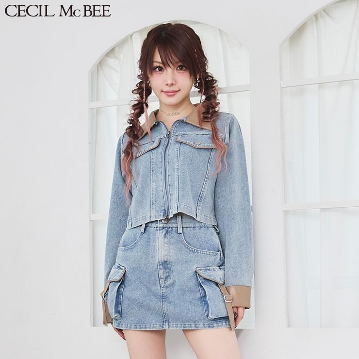 レディース デニムジャケット（田中れいな×CECIL McBEE） | アベイル