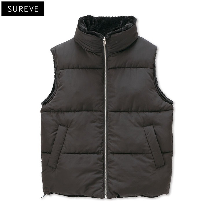 レディース リバーシブル中綿ベスト（SUREVE） | アベイル | しまむら