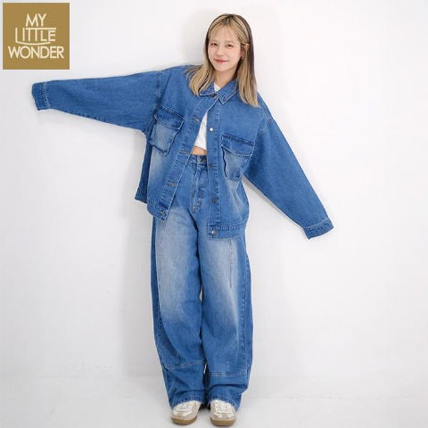 レディース　デニムパンツ（MY LITTLE WONDER×zen_sta）