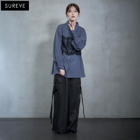 レディース　パンツ（SUREVE BLACK）