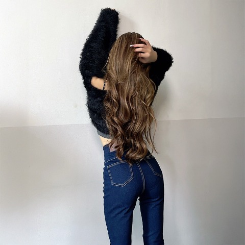レディース【55～64cm】　デニムハイウエストスキニーパンツ（Shoko×SUREVE）