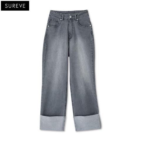 レディース【55～64cm】　デニムストレートパンツ（Shoko×SUREVE）