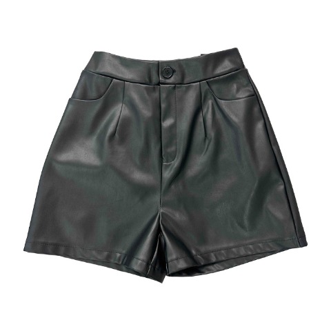 レディース　バックリボン合皮ショートパンツ（TGC×egg×SUREVE）