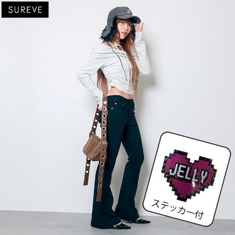 レディース　フレアパンツ（JELLY×SUREVE）