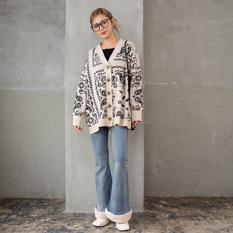 レディース　フレアパンツ（AN×SUREVE）