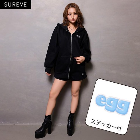 レディース　ショートパンツ（egg×SUREVE）