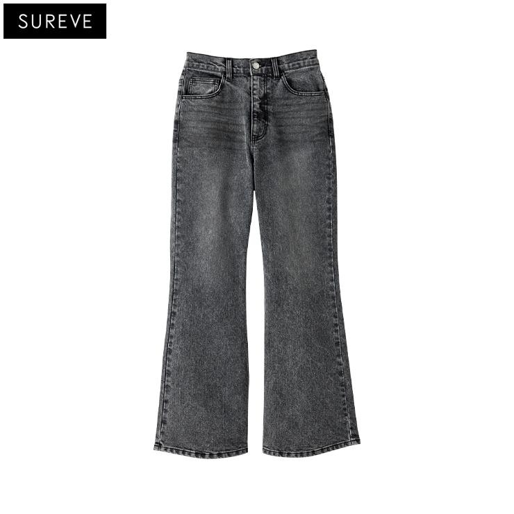 レディース デニムフレアパンツ（SUREVE） | アベイル | しまむらパーク