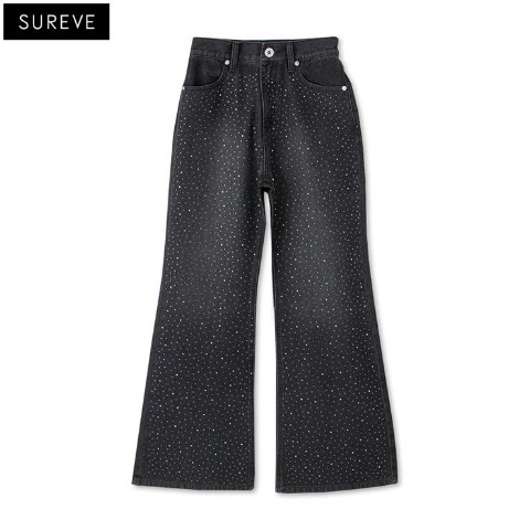 SUREVE Shoko カップ付タンクトップ　ブラック、グレー レディース【低身長】 ロゴ入りタンクトップ（Shoko×SUREVE