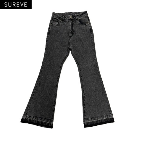 レディース　デニムフレアパンツ（SUREVE）