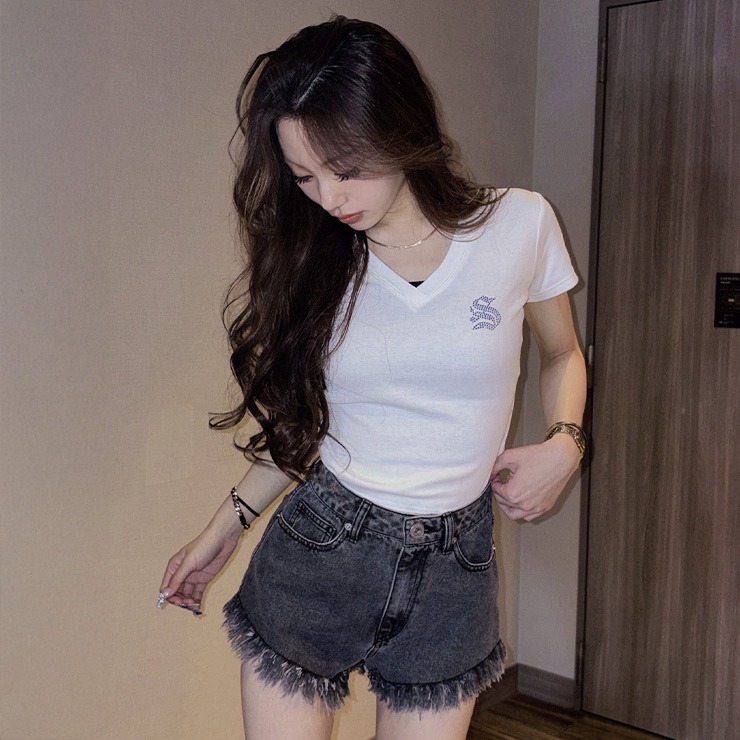 レディース【55～64cm】 デニムショートパンツ（Shoko×SUREVE