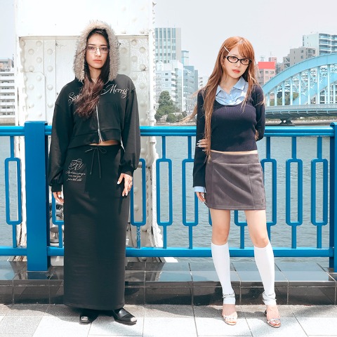 レディース　スウェットスカート（JELLY×SUREVE）