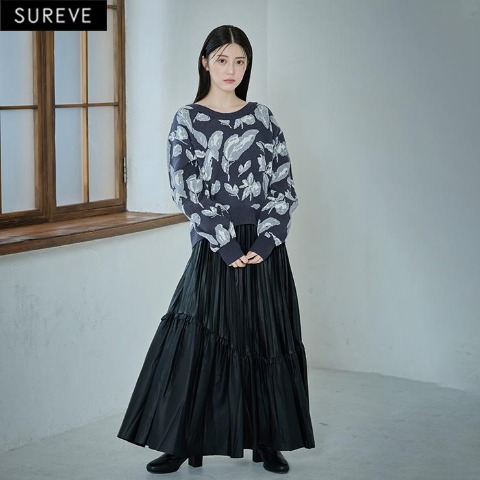 レディース　スカート（SUREVE BLACK）